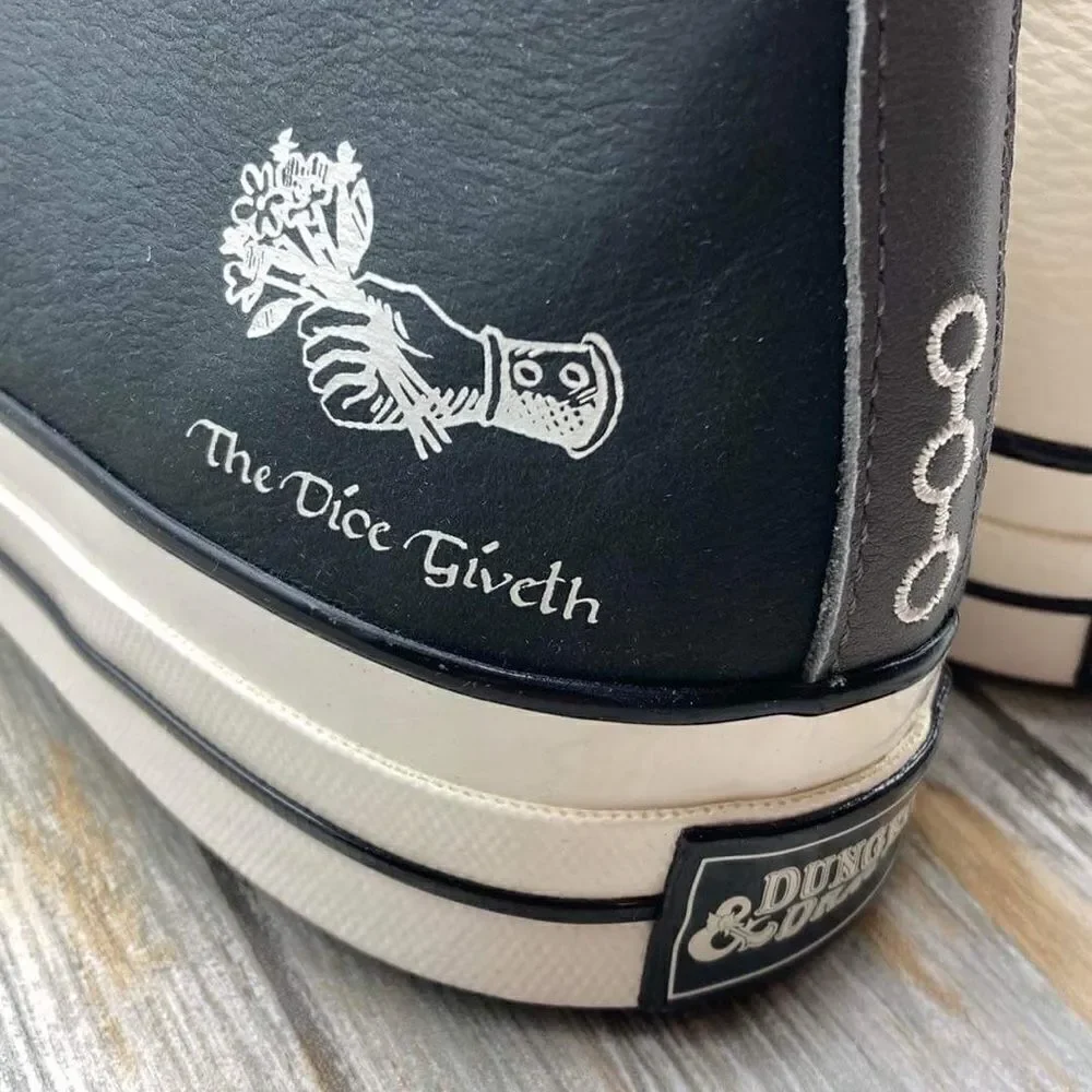 Converse Dungeons & Dragons Limited Edition Chuck 70 Leather Sneakers Shoes Sz 6